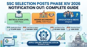 SSC Selection Posts Phase XIV 2026