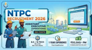 NTPC Recruitment 2026 Apply now