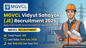 MGVCL Vidyut Sahayak Recruitment 2026