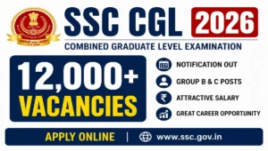SSC CGL 2026 Notification