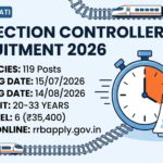 RRB Section Controller Recruitment 2026
