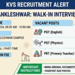 KV ONGC Ankleshwar Walk in Interview 2026