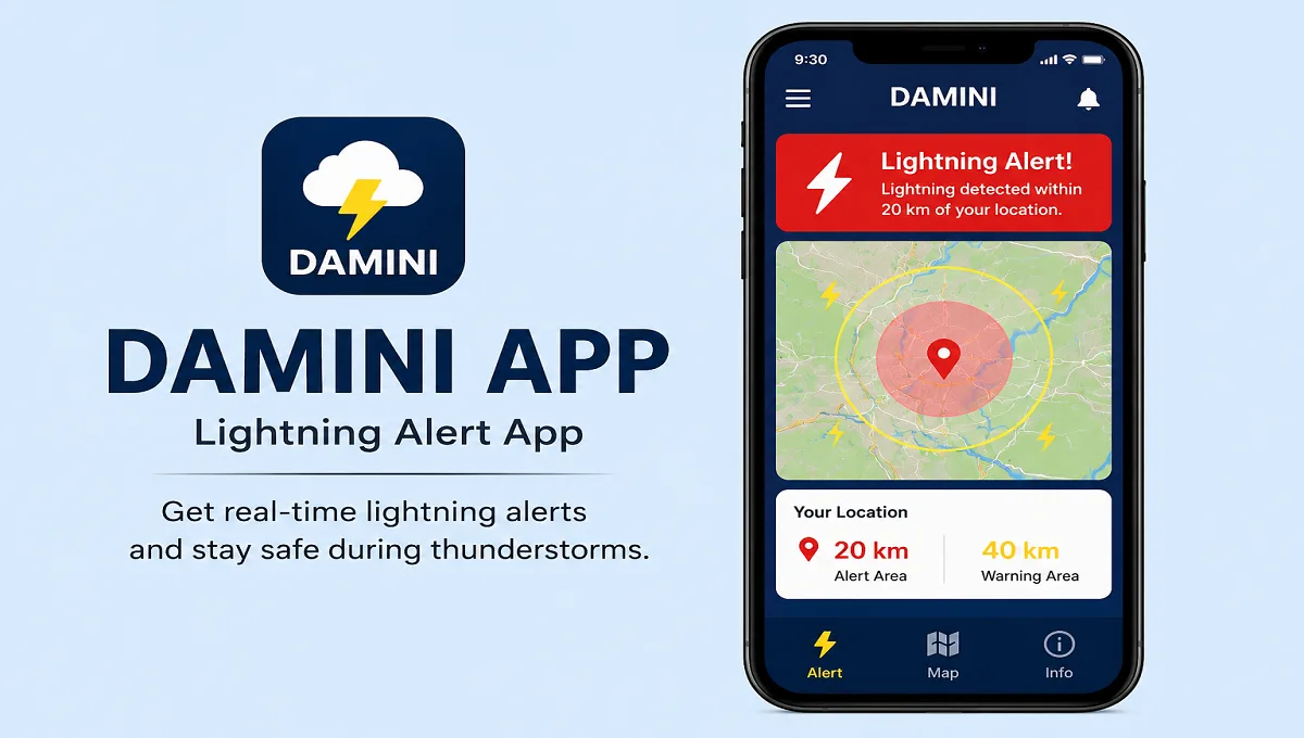 Damini Lightning Alert App