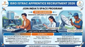 ISRO ISTRAC Apprentice Recruitment 2026